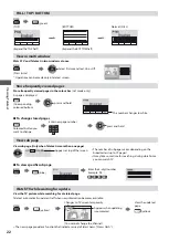 Preview for 22 page of Panasonic Viera TX-L32X3E Operating Instructions Manual