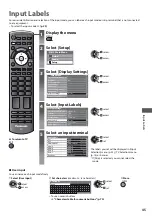 Preview for 45 page of Panasonic Viera TX-L32X3E Operating Instructions Manual