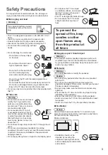 Предварительный просмотр 3 страницы Panasonic Viera TX-L32XM6E Operating Insructions