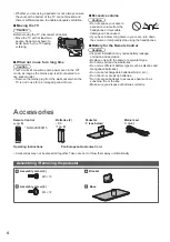 Предварительный просмотр 4 страницы Panasonic Viera TX-L32XM6E Operating Insructions