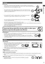 Preview for 5 page of Panasonic Viera TX-L37DT30B Operating Instructions Manual