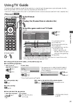 Предварительный просмотр 21 страницы Panasonic Viera TX-L37DT30B Operating Instructions Manual