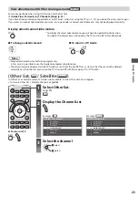 Предварительный просмотр 25 страницы Panasonic Viera TX-L37DT30B Operating Instructions Manual