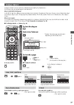 Предварительный просмотр 27 страницы Panasonic Viera TX-L37DT30B Operating Instructions Manual