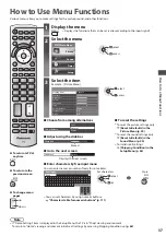 Предварительный просмотр 37 страницы Panasonic Viera TX-L37DT30B Operating Instructions Manual