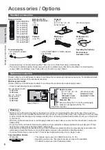 Preview for 6 page of Panasonic Viera TX-L37ET5EW Operating Instructions Manual