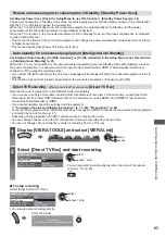 Preview for 83 page of Panasonic Viera TX-L37ET5EW Operating Instructions Manual