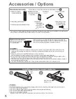 Предварительный просмотр 6 страницы Panasonic Viera TX-L37G10E Operating Instructions Manual