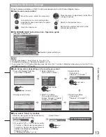 Предварительный просмотр 13 страницы Panasonic Viera TX-L37G10E Operating Instructions Manual