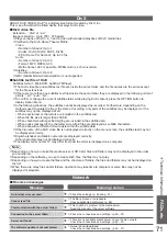 Preview for 71 page of Panasonic Viera TX-L37G15E Operating Instructions Manual