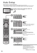 Предварительный просмотр 12 страницы Panasonic Viera TX-L37V20E Operating Instructions Manual