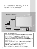 Preview for 2 page of Panasonic Viera TX-L42D25L Operating Instructions Manual