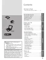 Preview for 3 page of Panasonic Viera TX-L42D25L Operating Instructions Manual