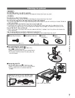 Preview for 7 page of Panasonic Viera TX-L42D25L Operating Instructions Manual