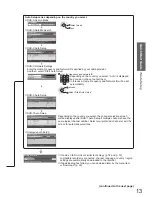 Preview for 13 page of Panasonic Viera TX-L42D25L Operating Instructions Manual