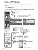 Preview for 20 page of Panasonic Viera TX-L42D25L Operating Instructions Manual