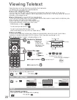 Preview for 22 page of Panasonic Viera TX-L42D25L Operating Instructions Manual