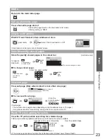 Preview for 23 page of Panasonic Viera TX-L42D25L Operating Instructions Manual