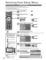 Preview for 34 page of Panasonic Viera TX-L42D25L Operating Instructions Manual