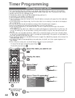 Preview for 44 page of Panasonic Viera TX-L42D25L Operating Instructions Manual