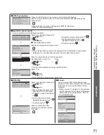 Preview for 71 page of Panasonic Viera TX-L42D25L Operating Instructions Manual