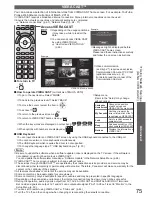 Preview for 75 page of Panasonic Viera TX-L42D25L Operating Instructions Manual