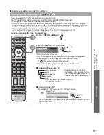 Preview for 81 page of Panasonic Viera TX-L42D25L Operating Instructions Manual