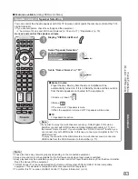 Preview for 83 page of Panasonic Viera TX-L42D25L Operating Instructions Manual