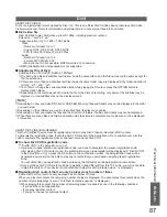 Preview for 87 page of Panasonic Viera TX-L42D25L Operating Instructions Manual