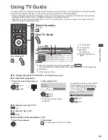 Preview for 25 page of Panasonic Viera TX-L42ET50B Operating Instructions Manual