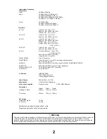 Предварительный просмотр 2 страницы Panasonic Viera TX-L42U10E Service Manual