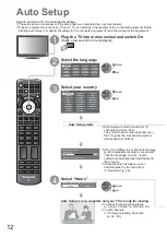 Preview for 12 page of Panasonic Viera TX-L42U10EA Operating Instructions Manual