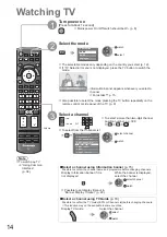 Preview for 14 page of Panasonic Viera TX-L42U10EA Operating Instructions Manual