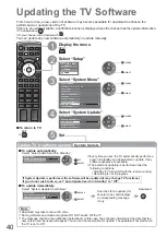 Preview for 40 page of Panasonic Viera TX-L42U10EA Operating Instructions Manual