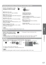 Preview for 17 page of Panasonic Viera TX-L42U2L Operating Instructions Manual