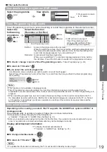 Preview for 19 page of Panasonic Viera TX-L42U2L Operating Instructions Manual