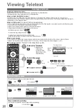 Preview for 20 page of Panasonic Viera TX-L42U2L Operating Instructions Manual