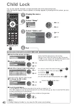 Preview for 40 page of Panasonic Viera TX-L42U2L Operating Instructions Manual