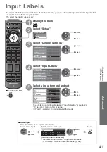 Preview for 41 page of Panasonic Viera TX-L42U2L Operating Instructions Manual