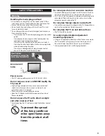 Предварительный просмотр 3 страницы Panasonic Viera TX-L42U5E Operating Instructions Manual