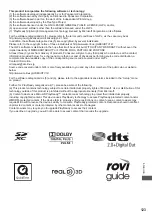 Preview for 123 page of Panasonic Viera TX-L42WT50B Operating Instructions Manual