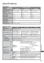 Preview for 125 page of Panasonic Viera TX-L42WT50B Operating Instructions Manual