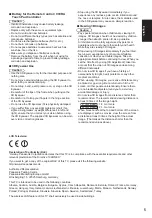 Preview for 5 page of Panasonic VIERA TX-L47WT60E Operating Instructions Manual