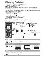 Preview for 20 page of Panasonic Viera TX-LF32G10 Operating Instructions Manual