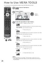 Preview for 26 page of Panasonic Viera TX-LF32G20S Operating Instructions Manual