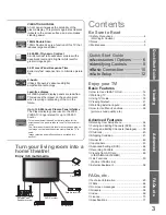 Предварительный просмотр 3 страницы Panasonic Viera TX-P37C10B Operating Instructions Manual