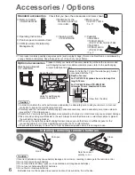 Предварительный просмотр 6 страницы Panasonic Viera TX-P37C10B Operating Instructions Manual