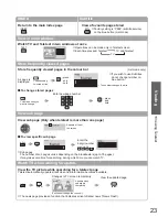 Предварительный просмотр 23 страницы Panasonic Viera TX-P37C10B Operating Instructions Manual