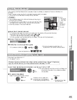 Предварительный просмотр 45 страницы Panasonic Viera TX-P37C10B Operating Instructions Manual