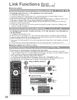 Предварительный просмотр 54 страницы Panasonic Viera TX-P37C10B Operating Instructions Manual